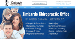 Desktop Screenshot of eastchesterchiropracticcare.com